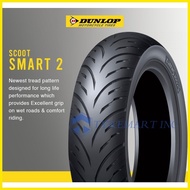 ♞Dunlop Tires ScootSmart2 110/90-12 64L Tubeless Motorcycle Tire (Front)