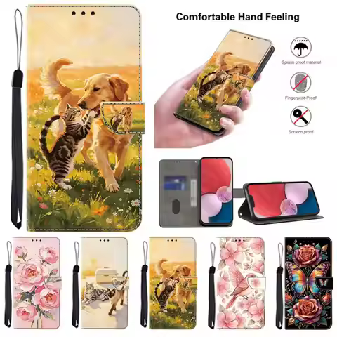 3D Magnetic Flip Leather Cover Wallet Case For Huawei P20 P30 Y9 Y7A Y7 Y6 Y6S Y5 Prime Pro Lite P S