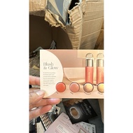 Cream Blush Sample Set & Rare Beauty Blush Liquid Highlighter & Glow