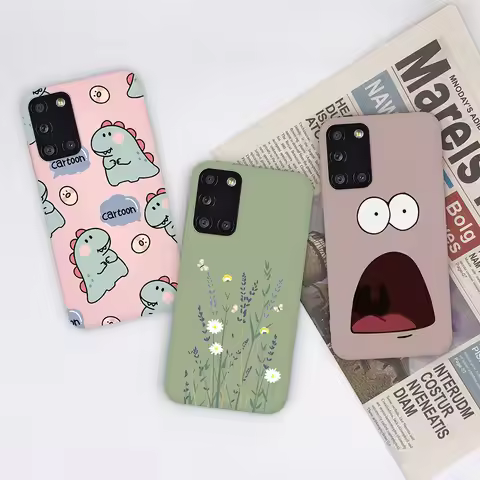 For Samsung Galaxy A31 A51 A71 Phone Cases Fashion Cute Girl Heart Case Cover For Coque Samsung Gala