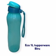 Botol Air Minum Eco 1Liter Tupperware Warna Fanta Dan Hitam 2Pcs Promo