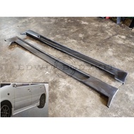 Kancil G-Concept Side Skirt PU Bodykit Tepi Skirt Pu material Peroduo Petak Bulat Sport