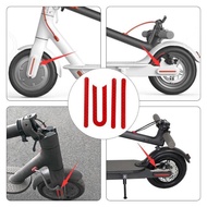 1Set Side Wheel Cover With Reflective Stickers for -Xiaomi M365 Electric Scooter