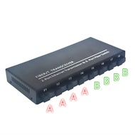 Optical fiber Media Converter Gigabit Fiber Switch With Power Supply 1F2E 2F2E 1F4E 2F8E 2F4E 4F3E 8