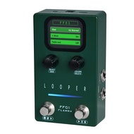 แพดเดิลกีตาร์วนลูป FF01แบบ FLAMMA มี40สล็อตเวลาวนลูป160นาทีแป้นเหยียบกีตาร์สเตอริโอแบบมีสำหรับกีตาร์