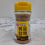 OTTOGI Roasted Sesame 100g งาขาวเกาหลี งาขาวคั่วเกาหลี 옛날 볶음참깨