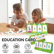 Phonics English Cvc Vocabulary Kids Flash Calendar Card Desk Learning Words Ph Cards