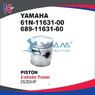 OUTBOARD SPARE PART YAMAHA 30HP PISTON KIT (PISTON, PISTON RING, PISTON PIN & CLIP) 61N-11631-00/689