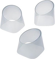 Receipt Holder, Non-Breakable, Tabletop, Memo Stand, Memo Holder, Blue, Size: Approx. 2.4 x 2.4 x 2.