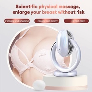 CkeyiN EMS Pulse Electric Breast Massager Red Light Therapy Vibration Breast Enlargement Chest Massa