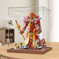 [Model Display Box] Nezha Beacon Fire Mecha Acrylic Display Box Suitable for Lego 80057 Transparent 