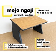 Slanted Koran reading table l Quran reading table l floor study table
