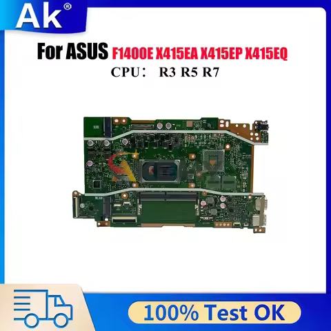 X415EA Laptop Motherboard For ASUS VivoBook X415EP F1400E X415EA F1500E V5200E V4200E X415E X415EQ M