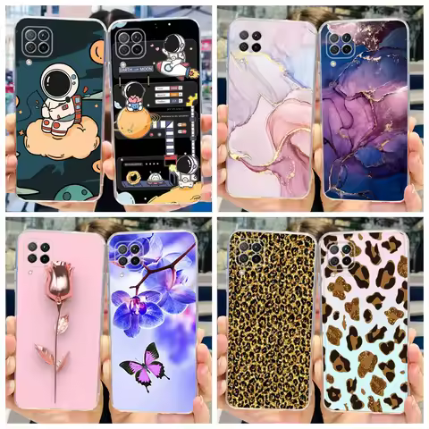 For Huawei P40 Lite Case Lovely Astronaut Silicon Soft Clear Phone Cases For Huawei P40 Lite P 40 Li
