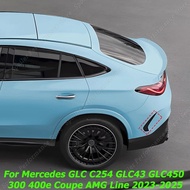 Car Rear Bumper Aero Flicks Trim For Mercedes GLC C254 GLC43 GLC450 300 400e Coupe AMG Line 2023-202