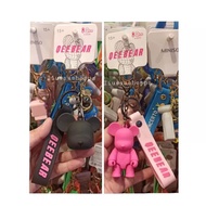 Gantungan Kunci Miniso - Qee Electric Pink Keychain