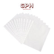 A4 11-Hole Clear Sheet Protector / A4 Clear Plastic Folder File