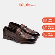 Young and elegant men's cowhide office loafers BQ GT 500