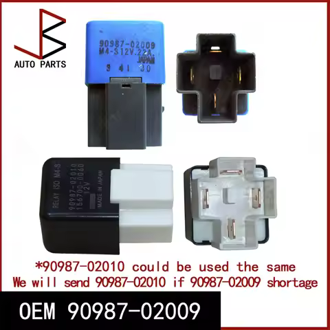 Automotive Relay OEM 9098702009 90987-02009 9098702010 90987-02010 for TOYOTA COROLLA 1992-2007 SPRI