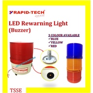 LED Car Revolving Warning Light Traffic Round Flashlight blinker c/w Buzzer
