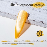 kale plus สีเจลเรืองแสง สีทาเล็บลูกแก้ว pluorescent cateye สีลูกแก้วเจล สีที่พูดเกินจริง เรืองแสง สี