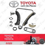 (14pc) Original Toyota Timing Chain Kit 13506-37040 for Wish 1.8 ZGE20 Altis 1.6 ZRE181 2013-2018 1Z
