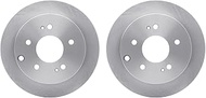 Dynamic Friction Company Rear Brake Rotors 6002-72038