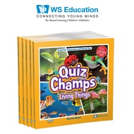 WS E - Quiz Champs Set 1 (5 Books) - Age 6-12+ Children STEM Knowledge & Quiz Activity Primary Schoo