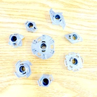 4D Spin Top Gyroscope 8pcs Beysplayer BEYS MFB Battle metal Fight Alloy tip bolt Metal spare parts S