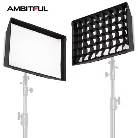 Godox LEDP260C LED Video Soft Light Diffuser Honeycomb Grid Softbox for Godox LED Video Light (Softb
