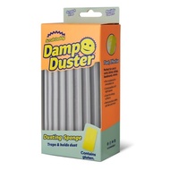 Scrub Daddy Damp Duster Silver / 1pc / Dusting Sponge for Easy Reusable Cleaning