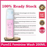 (SG Ready stock) Pure51 私密护理液 Feminine Wash 200ML