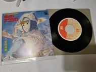 (日本中古動漫5"寸黑膠) 1984... 官崎駿。風之谷～安田成美LP(罕有接近全新)