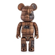 全新 Bearbrick 400% 錫熊 皇家雪蘭莪 Royal Selangor Special Edition Steampunk Version 特別版