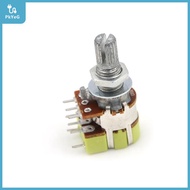 【YIDAO4】 B50K 50K OHM DUAL Linear TAPER Volume Control สวิทช์ Potentiometer SWITCH