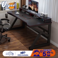 VIGOR 100/120/CM โต๊ะคอมพิวเตอร์  โต๊ะคอมพิวเตอร์เกมมิ่ง  โต๊ะเกมมิ่ง ขาโลหะแข็งแกร่งรุ่นพิเศษ Game 