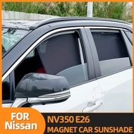 Custom Fit for Nissan NV350 E26 Car Sunshade Side Window Curtain Sun Shield Front Windshield Visor U