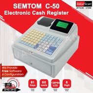 Valuescan - SEMTOM C-50 Electronic Cash Register (Free Software & Configuration) Casher Machine Mone