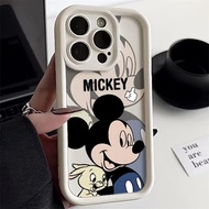 Case Honor X9B X6A X9A X8A X7A X9 4G/5G X8 5G X8 4G X6 X6S X5 Plus X5 X7 7S 9S 9C Cartoon Disney Mic