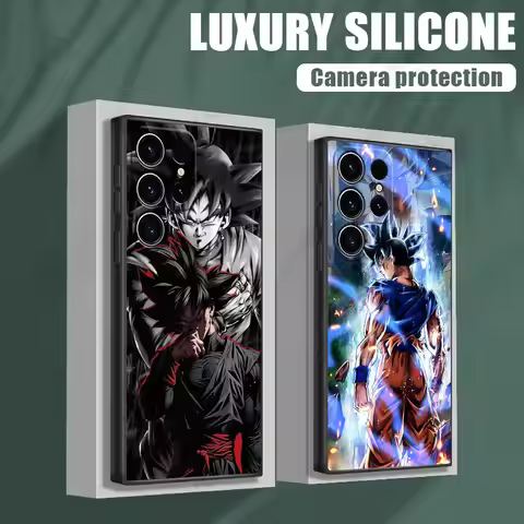 Goku Black Dragons B-Ball Phone Case For Samsung Galaxy S25 S24 S23 S20 S21 FE S26 S22 Ultra S26 Plu