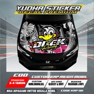 MESIN FREE CUSTOM CAR HOOD STICKER NEWEST 181-184 HOOD/ Car Sticker Kereta Sticker