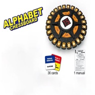 1set24-Key Crazy Alphabet Board Game 36 Cards 144 Categories Fast Rhythm Word Game 3D Early Learning