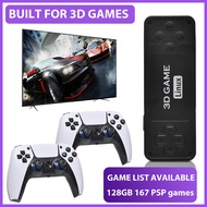 New arrival U9 Pro 3D Game Stick Lite 4K Retro Video Game Console 64GB Built in 10000 Games Classic Gaming Consoles For PS1 PSP