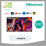 Hisense Smart TV 4k  ขนาด 100 นิ้ว Q7N รับประกันศูนย์ รุ่น 100Q7N