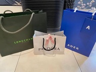 Ader error/longchamp/Pandora 紙袋/紙袋包/手拿包/手提袋/化妝包/環保袋/購物袋