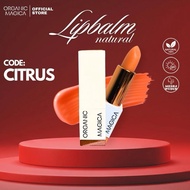 Lipbalm CODE : CITRUS (PINK ORANGEY) ORGANIC MAGICA (MERAWAT BIBIR HITAM)
