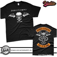 Ax7 Hail to the King Tshirt / Baju Microfiber Jersi / Vintage Band T-shirt / Band Tshirt