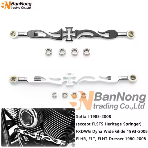 Motorcycle Cross Shift Linkage For Harley-Davidson Softail FXDWG Dyna Wide Glide FL FX FLH