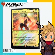 Cloud Ex-SOLDIER (Surge Foil)-M0002-FFVII-Final Fantasy-Magic the Gathering (MTG) (FIC)