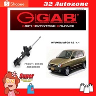 Original GAB Front Depan Absorber Premium Shock Absorber (2 pcs) for Hyundai Atos